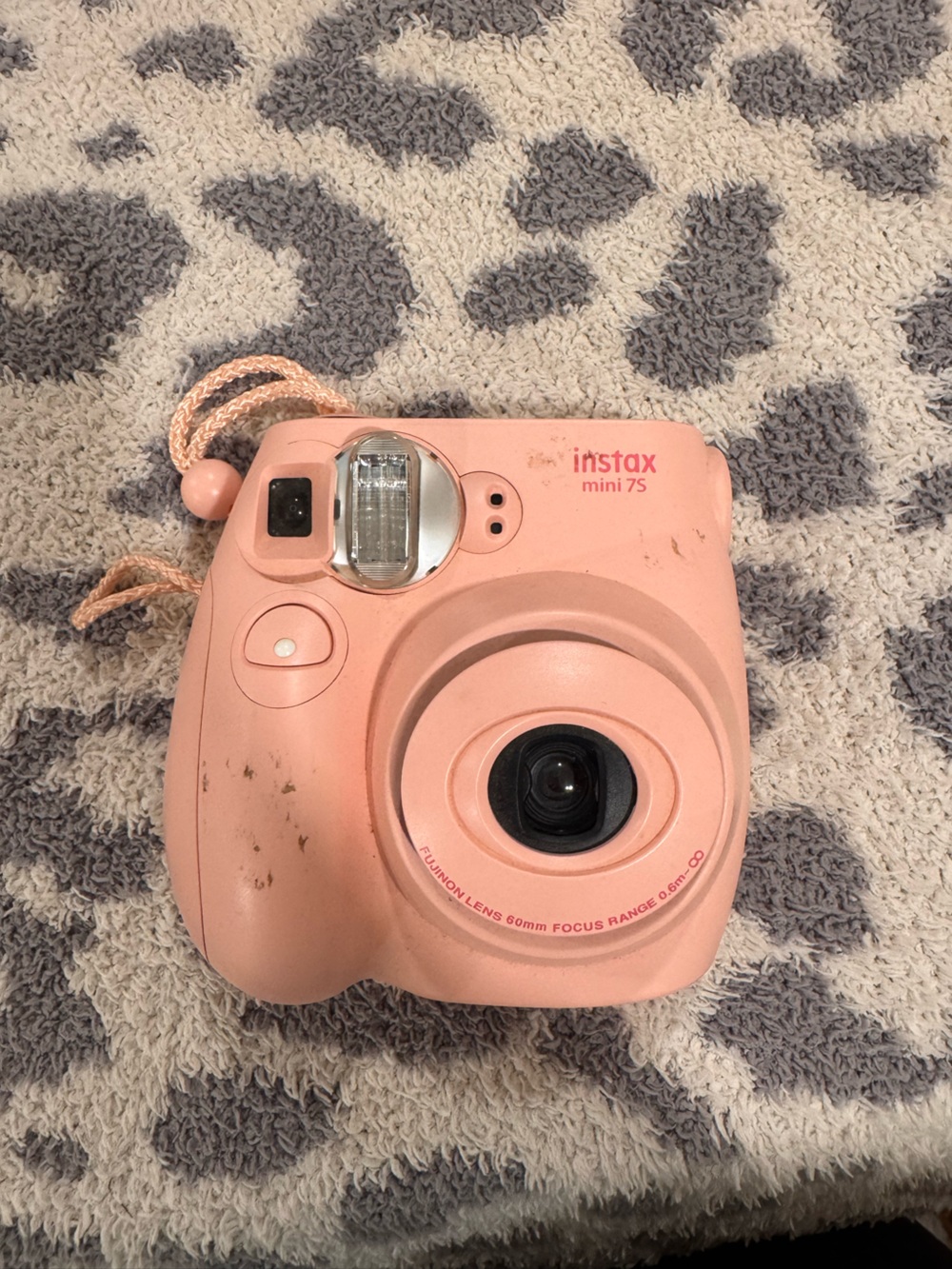 Instax Mini 7S Instant Camera in Pink